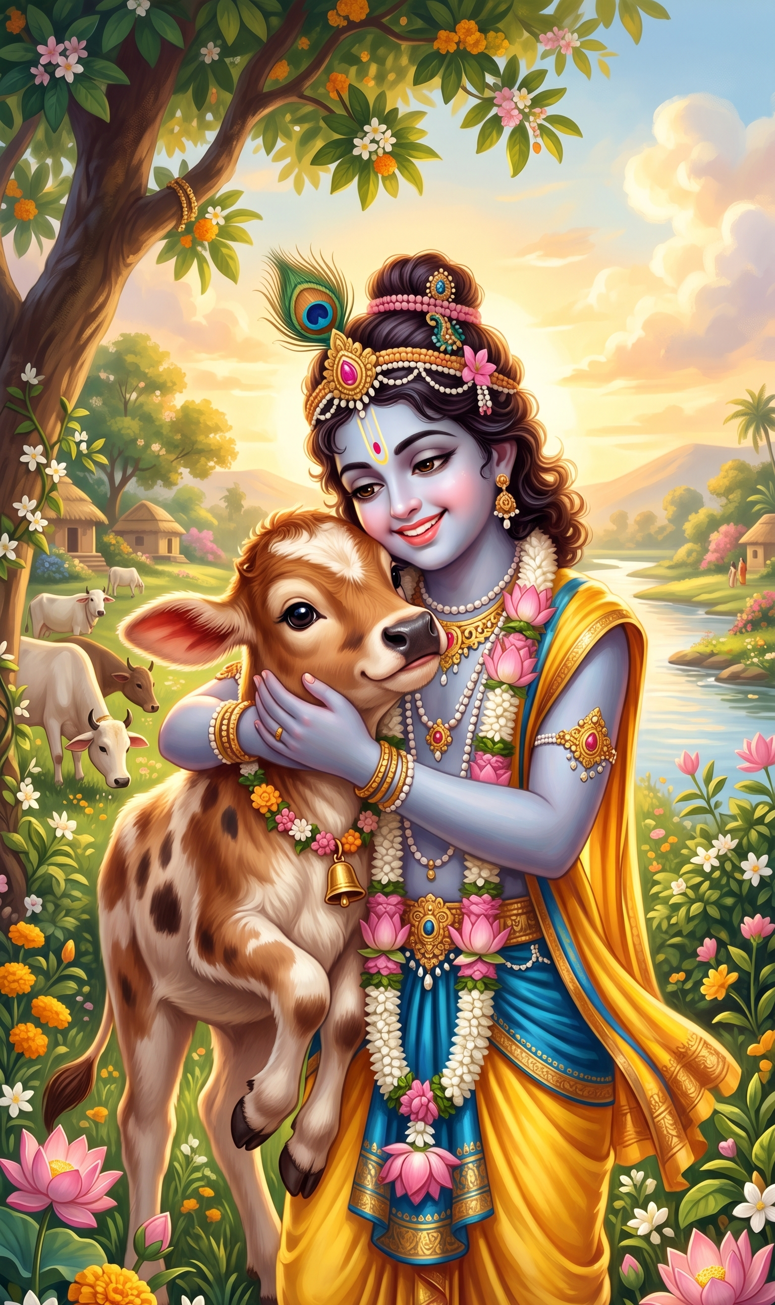 Joyful Krishna